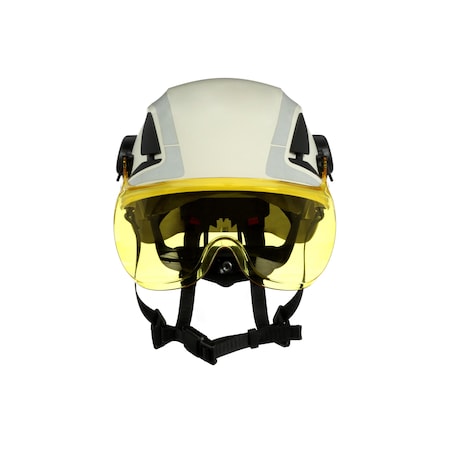 3M X5-SV03 Short Visor for X5000 Safety Helmet, Amber Anti-Fog Anti-Scratch Polycarbonate, ANSI 7100176971